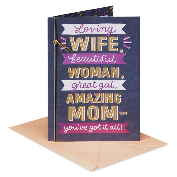 American Greetings Mother's Day Card for Wife (You've Got It All)