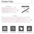 thumbnail image 3 of Yayeee Faucet Mat for Kitchen Sink 14.7" Diatomite Long Splash Guard Pad, Pink Polka Dots, 2 Pack, 3 of 7