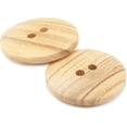 thumbnail image 7 of Dritz Sustainable Wood Round Button, 20mm, Beige, 3 Pack (9 Count), 7 of 7