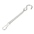 thumbnail image 1 of Cadena colgante con Ganchos clips Unique Bargains 3.94 Pulgadas acero inoxidable Paquete de 4, 1 of 6