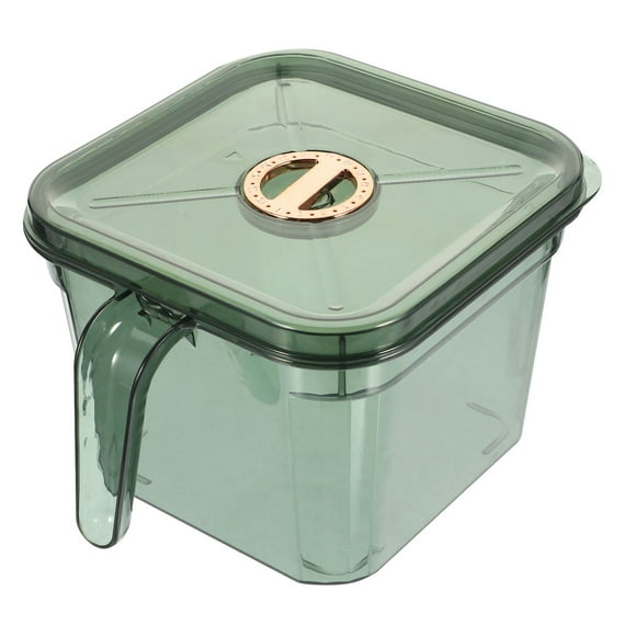 QUMIIRITY Caja Organizadora Para Refrigerador En Color Verde De Material Resistente PP Para Conservar