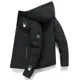 thumbnail image 4 of Primavera otoño chaqueta deportiva al aire libre a prueba de viento con cremallera sólida para hombre sombrero recto informal de alta calidad ocio de moda simplicidad, 4 of 5