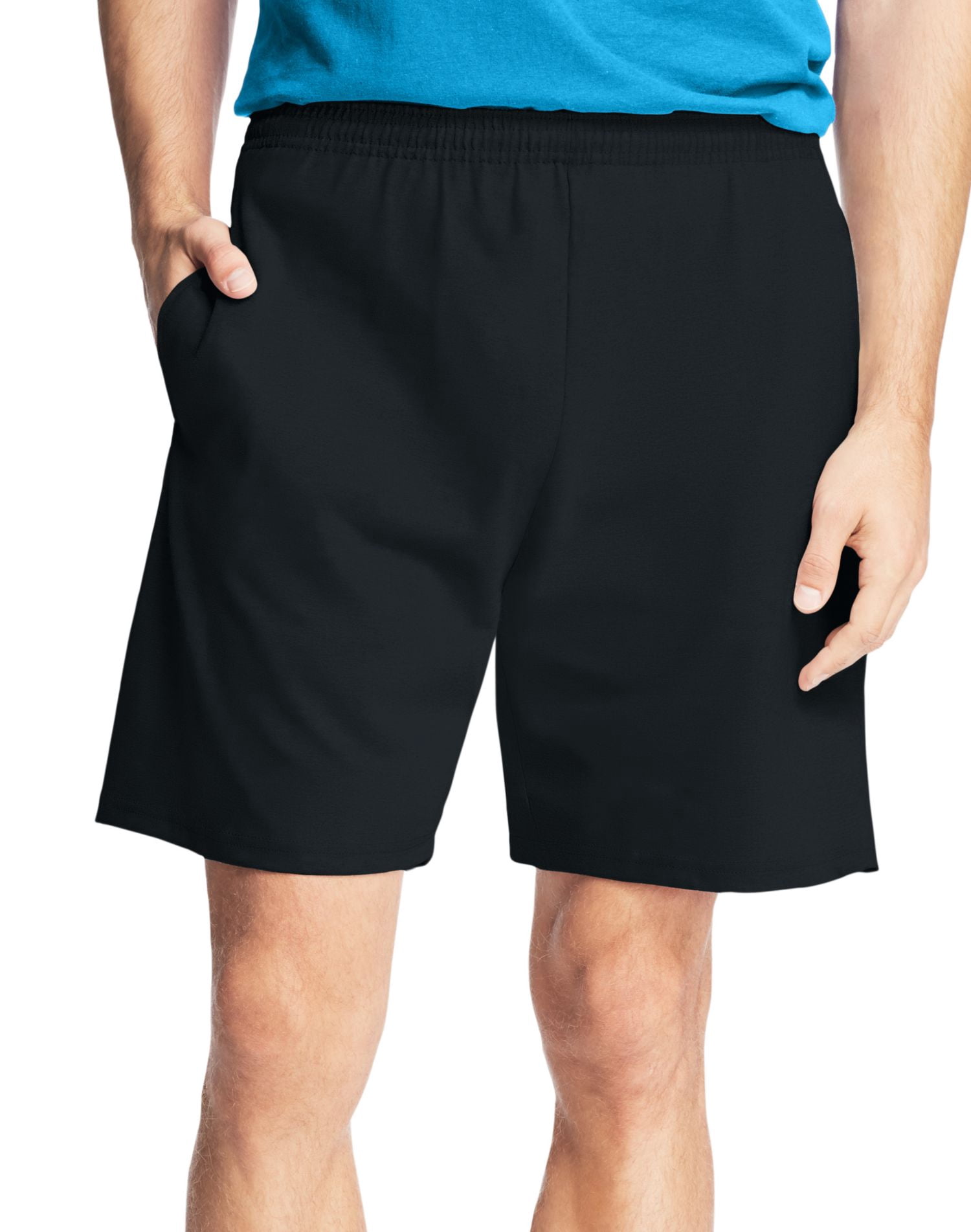 Hanes Men`s Jersey Cotton Shorts, S 