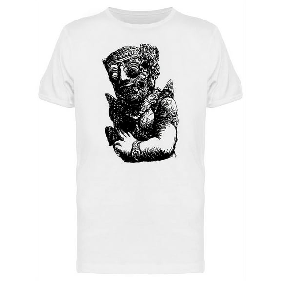 Guardian Statue Of The Temple Tee Men's - Men T-Shirt, Xtra Large