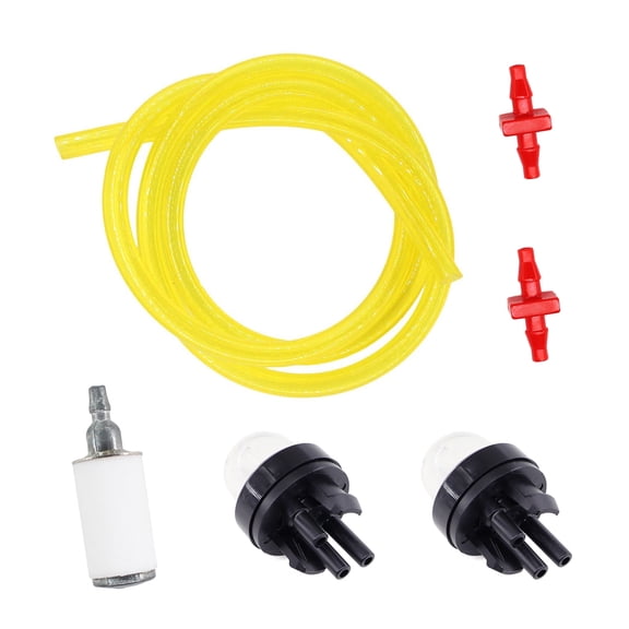 3 Line Primer Bulb & 2ft 6617 Fuel Line Filter For 753-08319 MTD Craftsman Troy-Bilt 316731932 316731933 316731934 String Trimmer