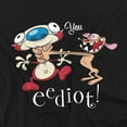 thumbnail image 2 of Ren And Stimpy T-Shirt You Eediot Unisex Graphic Tee For Men & Women, 2 of 7