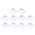 thumbnail image 1 of Uxcell 20mm/0.8 Inch PVC Suction Cups Sucker Pads Without Hooks for Home Kitchen Hanging, Clear 10 Pack, 1 of 5