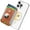 Brown, variant on ExtreLife Magnetic Phone Wallet with Tracker Holder, Magnetic Leather Card Holder Compatible for iPhone 17/16/15/14/13/12 Series, Fit 6 Cards, RFID Blocking