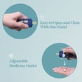 thumbnail image 5 of (Azul) Pastillero de 3 compartimentos para 7 días, mini pastillero portátil para 3 tomas diarias, resistente a la luz y al agua para viajes, 5 of 5