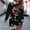 Black, variant on BLTIBY Christmas Sweatshirts Dress for Women Trendy Oversized Xmas Printed Long Dresses Pullover Mini Dresses Blue XXL