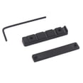 thumbnail image 1 of Piezas de Guitarra Acústica de 5 Cuerdas Yuyangstore Tuerca de Ranurado Parte Inferior Plana y Puente, 1 of 8