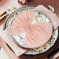 thumbnail image 5 of Cotton and Linen Solid Color Napkins Western Restaurant Placemats Party Decoration Tablecloths Kitchen Japanese 10pcs/pack (beige) Comfortable Dining Pink Dinner, 5 of 6