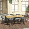 thumbnail image 4 of Aluminum and HDPE Table - Easy to Maintain - Patio Entertaining / Entertain on the Patio Simply, 4 of 5