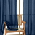 thumbnail image 1 of sasyxdc Rideaux Vert Sauge 72 Pouces de Long pour Chambre Salon Filtrant la Lumière Lin Doux Texturé Semi-Transparent Style Rustique Rideau de Porte Moderne Poche de Tringle 2 Panneaux 42x, 1 of 8