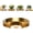 1pc, variant on Floating Wall Shelf with Built-in Warm LED Light, Brushed Brass Finish Wall Mounted Display Shelf with Invisible Bracket, Metal Hanging Shelf for Plants, Bedroom, Living Room, Entryway Decor (1pc)