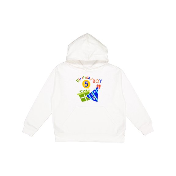 Inktastic Birthday Boy 5th Birthday Youth Hoodie Sweatshirt