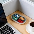 thumbnail image 4 of 4-Compartment Mini Pill Organizer, Portable Travel Pill Case for Vitamin, Medication & Supplement Storage, 4 of 7