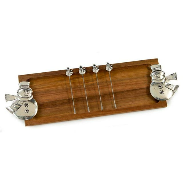 Picnic Plus PSA-361SM Foodie Bites Tray - Snowman