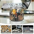 thumbnail image 6 of Yayeee Ashtray with Lid for Cigarette Smokeless Stainless Steel Home Ash Holder, Skeleton with Sun, 6 of 7