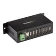 thumbnail image 1 of StarTech.com USB 2.0 Hub - 7 Port - Mountable Rugged Industrial - Self Powered USB Hub - Hub - 7 x USB 2.0 - DIN rail mountable - DC power - for P/N: ITB20D3250, MSDREADU2OTG, USB2HAB15, USB2HAB30AC, USB2HAB50AC, USB2HABM1, USB2HABM6RA, 1 of 6