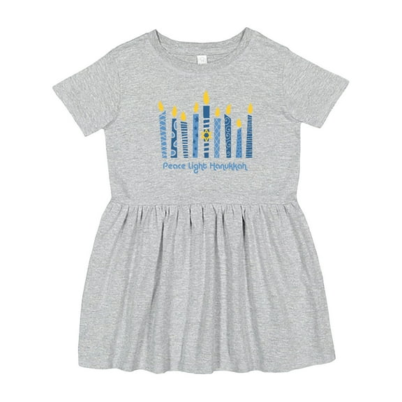 Inktastic Peace Light Hanukkah Girls Toddler Dress