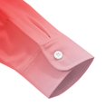 thumbnail image 5 of hoksml Men's Gradient Western Long Sleeve Shirt Point Collar Dual Pocket Stretch Casual Everyday Top, 5 of 6