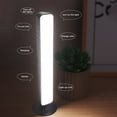 thumbnail image 5 of Smart Voice-Activated Night Light | USB Plug-In LED Desk Lamp for Bedroom Reading Study | Eye Protection | 3 Color Modes | Adjustable Placement | Multi-Function Small Table Light, 5 of 9