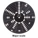 thumbnail image 5 of Círculo Quintas Herramienta Melodía Metal Acordes para Músicos Composición, 5 of 8