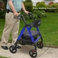 OasisSpace Heavy Duty Rollator Walker Bariatric Rollator Walker with
