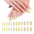 thumbnail image 1 of (24 piezas) Uñas, Uñas postizas mate, Serie de uñas de cobertura total, Uñas resistentes al desgaste, Uñas terminadas, Uñas usables, 1 of 5