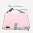 thumbnail image 5 of Xirurus Foldable Travel Tray Cover for Kids & Adults - Pink, Waterproof Airplane & Train Table Organizer, Portable Lap Desk Activity Board for Toddlers, 10.63 inches / 27 cm, 5 of 9