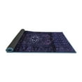 thumbnail image 2 of Ahgly Company Indoor Rectangle Persian Blue Traditional Area Rugs, 5' x 7', 2 of 4