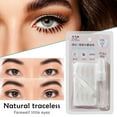 Waterproof Invisible Double Eyelid Stickers 120 Pieces Natural Fiber