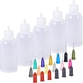 thumbnail image 1 of Botella con punta de aguja, aplicador de pegamento, juego de botellas con puntas cónicas para dispensar, 1 of 5