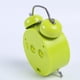 thumbnail image 3 of Mini reloj despertador analógico vintage clásico de 3 pulgadas que no hace tictac con luz de fondo, reloj de viaje con pilas, reloj despertador redondo con dos campanas para niños (verde menta 3D) Adepaton SNFLD290-1, 3 of 5
