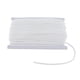 thumbnail image 2 of Cinta elástica de encaje para diademas, lencería, manualidades y costura. Blanco, 2 of 9
