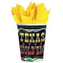 Texas Hold'em 9oz Cups 8ct
