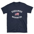thumbnail image 1 of Suquamish Washington Patriot Men's Cotton T-Shirt, 1 of 1