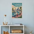 thumbnail image 4 of Visitor Museum Poster Museo Internacional Del Barroco Puebla Mexico Vintage Travel Art Reflective Pools Architecture Print Poster, 4 of 8