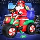 thumbnail image 3 of Decoraciones Inflables Navideñas DeeKom Papá Noel 6 Pies LED, 3 of 8