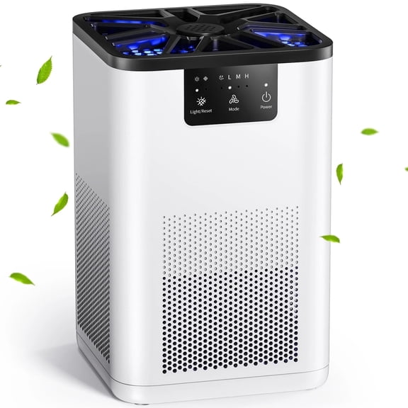 ALROCKET Air Purifier, with HEPA Filter for Home, Remove 99.9% Smoke Dust Allergies for 300 SQ.ft