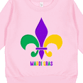 thumbnail image 3 of Inktastic Mardi Gras Fleur De Lis Toddler Sweatshirt, 3 of 4