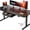 Black, variant on HLDIRECT Electric Standing Desk with 2 Drawers & Power Outlets & USB Ports, 47×31.5 inches Height Adjustable Desk with Storage, Sit Stand up Desk for Home Office, Rustic Brown