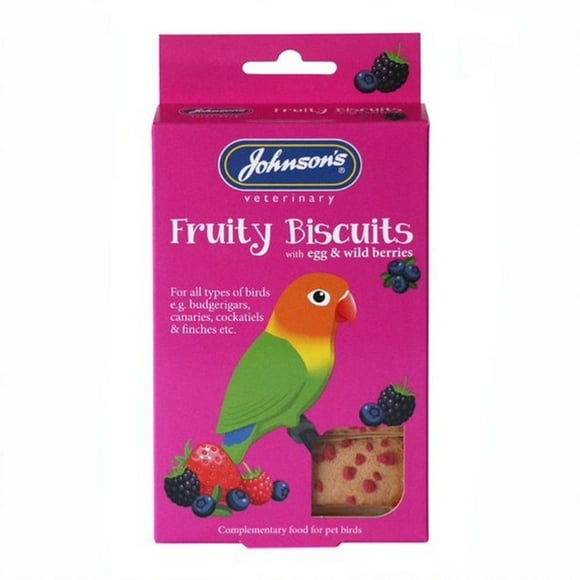 Johnson's Fruity biscuits bird treats Case of 6