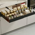 thumbnail image 3 of Pull Out Cabinet Organizer Expandable, Heavy Duty Slide Out Drawers, Adhesive Stick Slide Out Drawers, Adjustable Width Roll Out Shelf For Kitchen Pantry Organization, 3 of 5