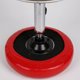 thumbnail image 3 of Fundas impermeables para taburetes de bar de PU para cojines de asiento de silla redondos con goma Rojo, 3 of 7