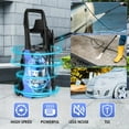 thumbnail image 5 of Homdox WD3800 Electric Pressure Washer, Portable 1.8GPM Power Washer, 1700W Power Washer Electric Powered with Adjustable Nozzle & 500ML Foam Cannon for Car Yard Driveway Garden, Blue, 5 of 7