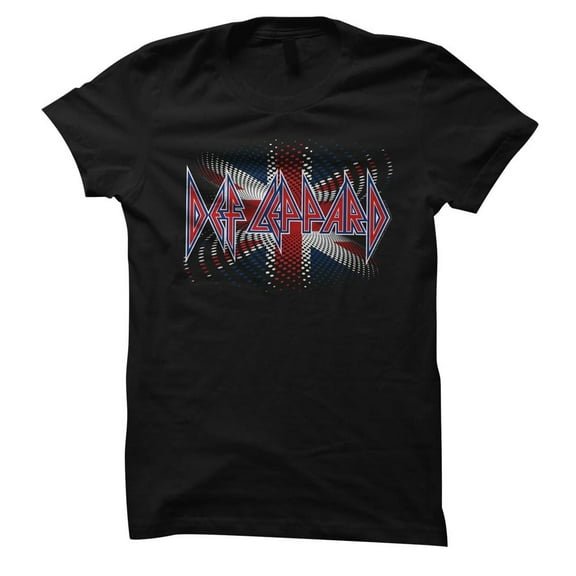 Def Leppard Music Brit Ish Juniors Short Sleeve T Shirt