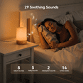 thumbnail image 4 of Dreamegg Sunrise Alarm Clock,White Noise Sound Machine with Dimmable Night Light,29 Soothing Sounds, Natural Wake-Up Light for Kids Adults, 4 of 8