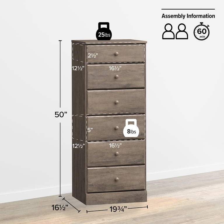 knee length dresses for ladies Solutions 2-Over-3 5-Drawer Dresser – Kids Bedroom Gallery main image 0